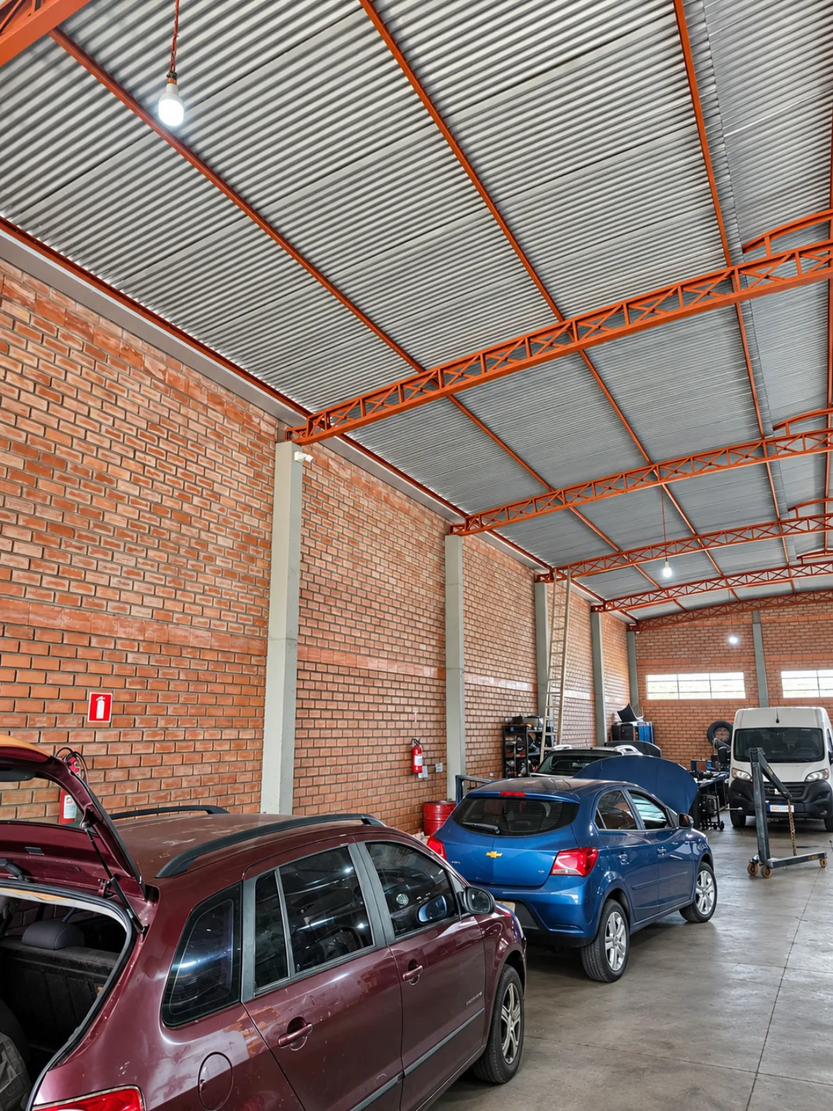 Galpão da oficina Rotta Automotiva em Rondonópolis